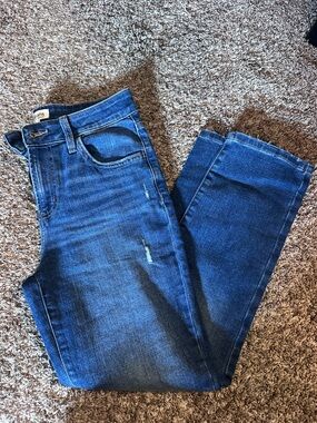 Maurices Dark Blue Straight Leg Jeans